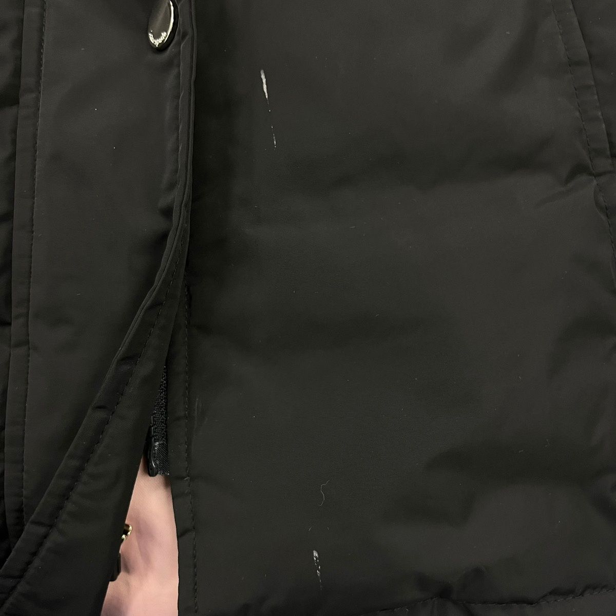 kate spade ベルト付きスカラップウールコート　ブラック　XS kate spade ベルト付きスカラップウールコート ブラック XS