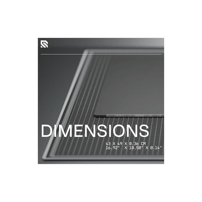 WALLHACK SP-004 ブラック マウスパッド SP-004 Black Glass Gaming Mousepad | Wallhack