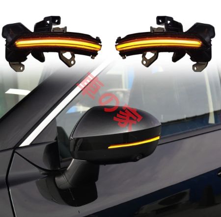 日産エクストレイル T33系 2025ドアサイドミラー流れる LED ウインカー ミラーシーケンシャル 流星 左右セット