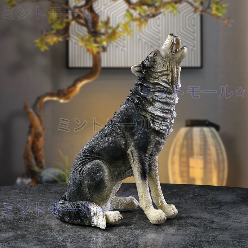 ✨未使用 置物 オブジェ彫刻 アート犬彫刻樹脂工芸品彫像家の装飾品 61xLSLcrGDL._UF350,350_QL80_.jpg