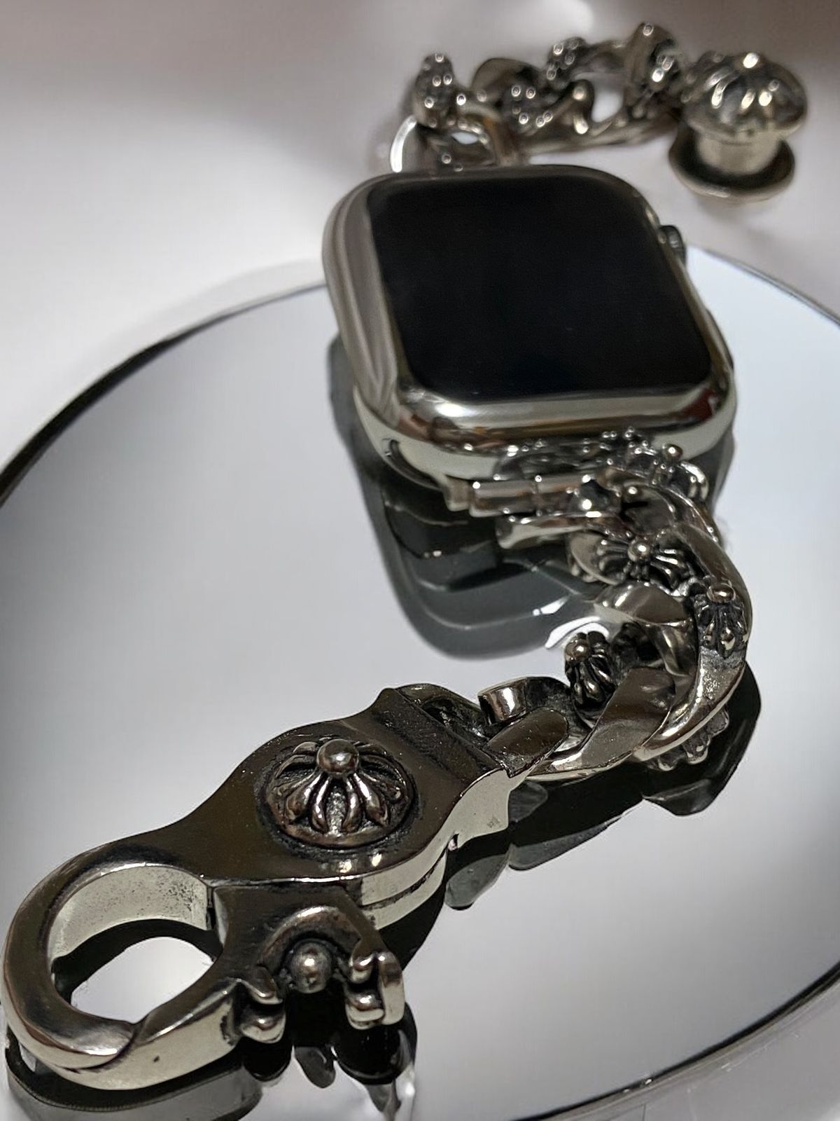 世界 調整可46アップルウォッチ用Apple Watchカスタム画面保護 66