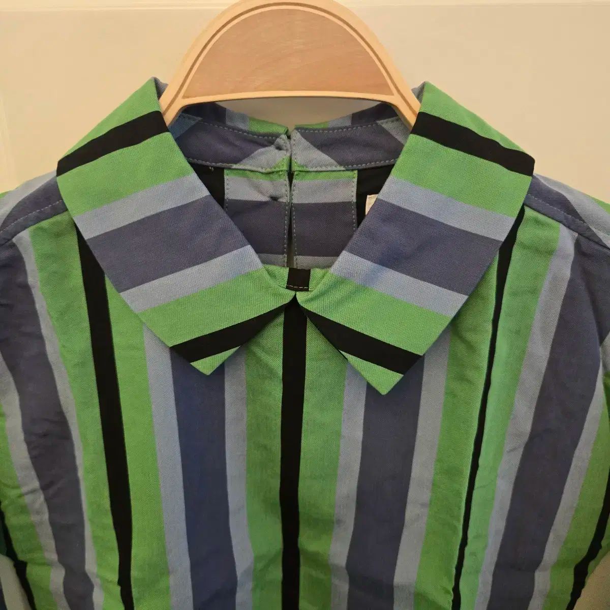 BURBERRY バーバリー 子供 ストライプ ロングスリーブ ワンピース 10y