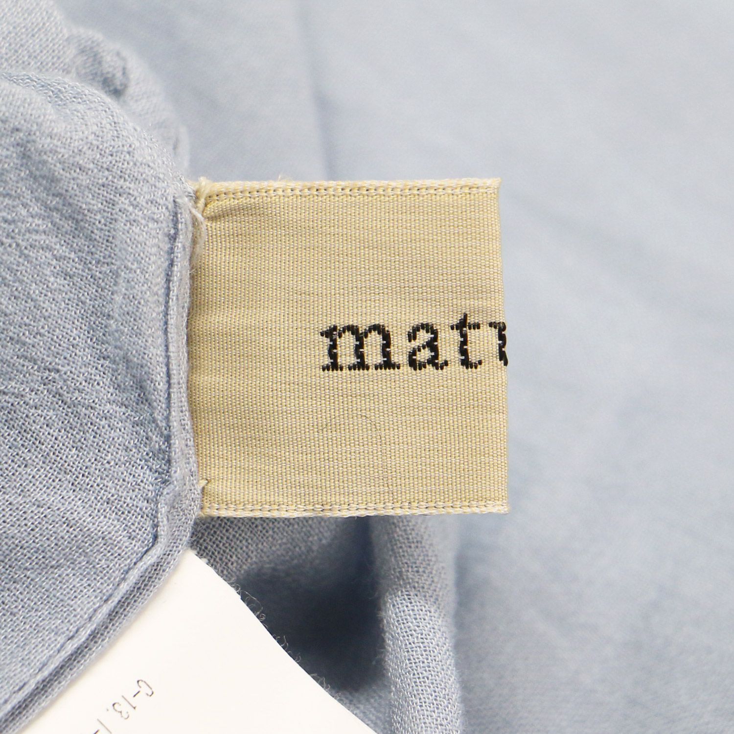 BEAMS maturely ビームス マチュアリー ブラウス ライトブルー サイズ:FREE / シアー クルーネック チュニック ブラウス / Adjustable Crew ロング丈 長袖 / トップス シャツ カットソー【レディース】【中古】 BEAMS maturely ビームス マチュアリー ブラウス ライトブルー