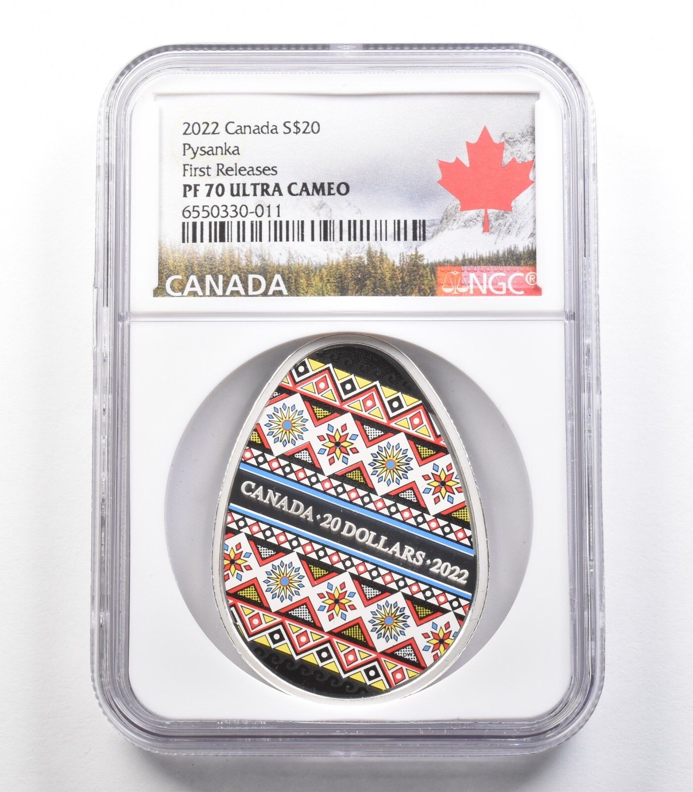 2025年カナダ20ドル銀貨ピサンカ初公開 PF70 UCAM NGC