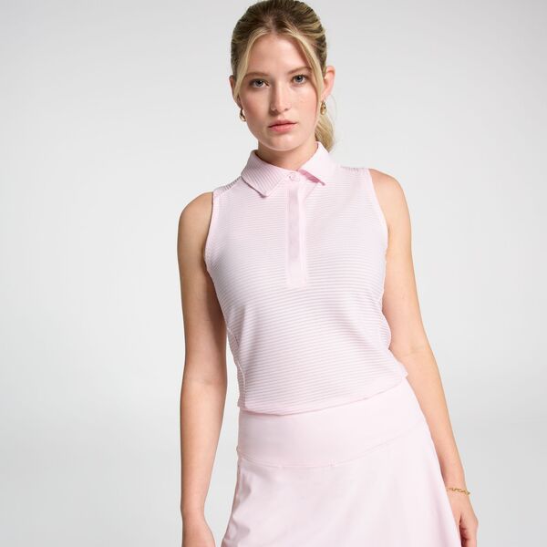 キャリー レディース ポロシャツ トップス CALIA Women s Renew Sleeveless Golf Polo Luminous Pink