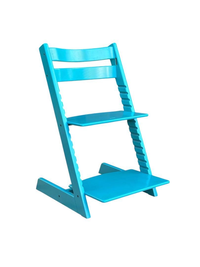 公式 【限定色】STOKKE TRIPP TRAPP ターコイズブルー S/N:4 限定色
