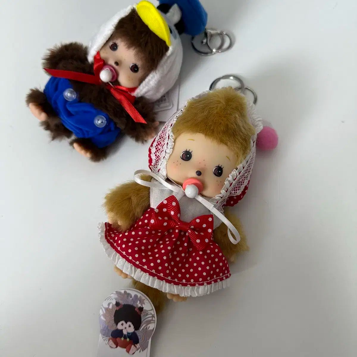 モンチッチ 顔でか ベビチッチ SS キーチェーン 女の子 希少