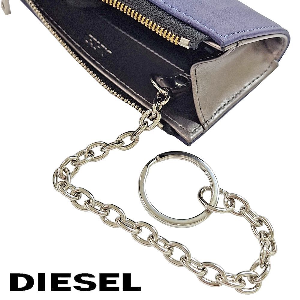 新品】ディーゼル コンパクトマルチケース コインケース カードケース キーケース レザー ネイビー ユニセックス DIESEL X08165  P0550 T6033 X08165-P0550-T6033 - メルカリ