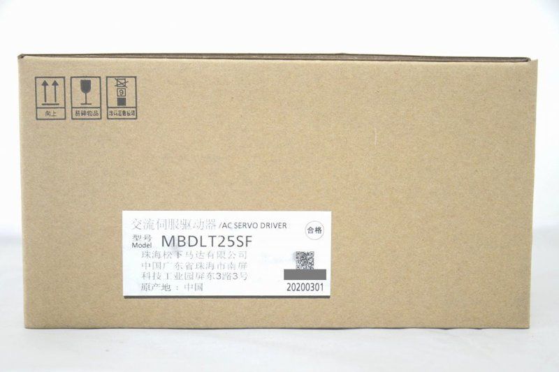 未使用 パナソニック 箱いたみあり MBDLT25SF ACサーボドライバー