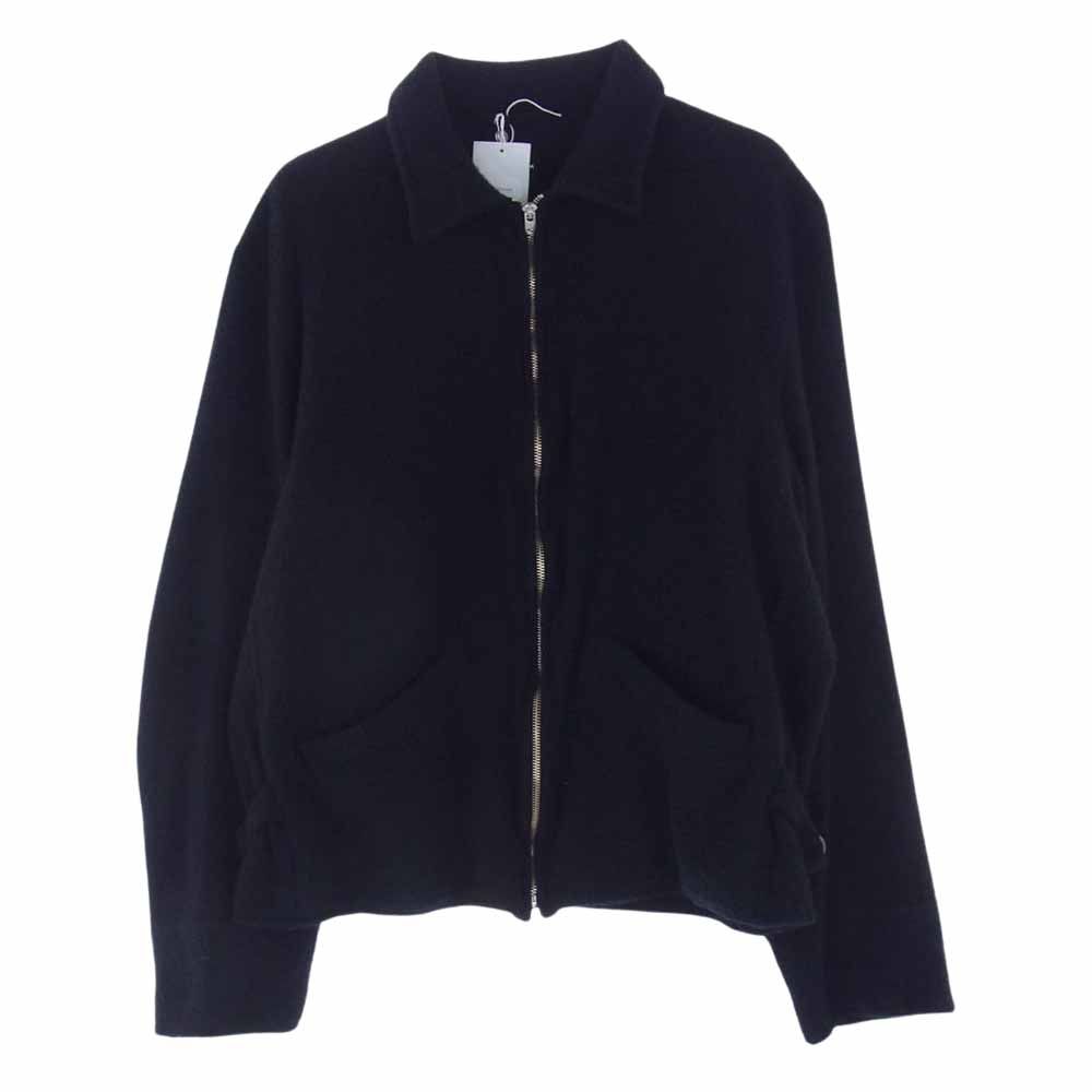 COMOLI コモリ ジャケット 22AW W03-01009 縮絨ウールジップショート 