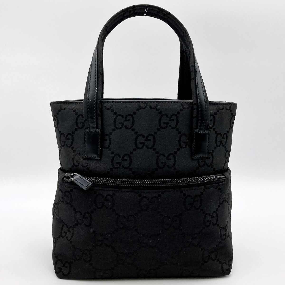 GUCCI グッチ 105651 GG柄 ハンドバッグ ミニトートバッグ ナイロン 