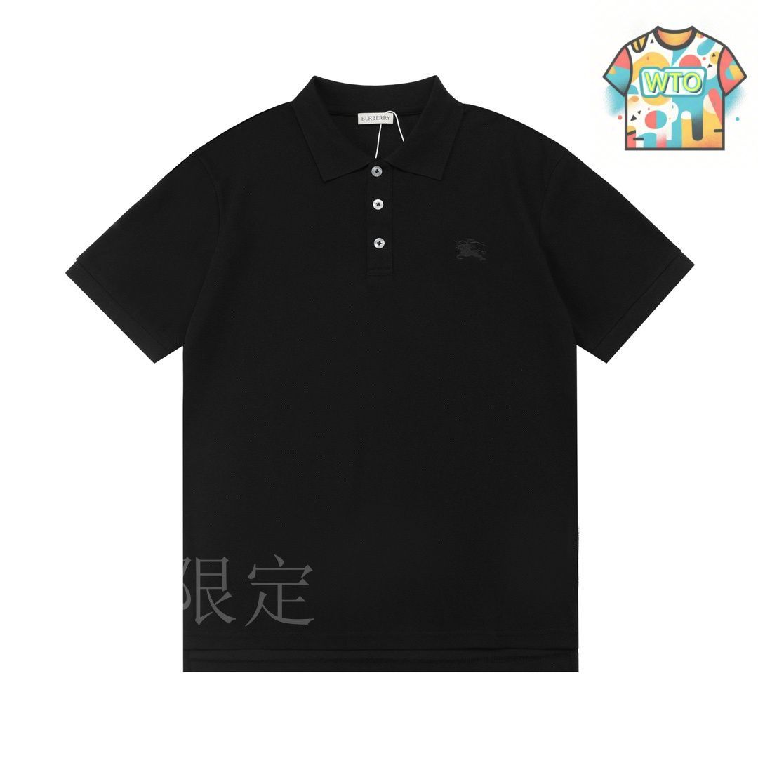 今日特価】Burberry 2025 ユニセックス 黒 刺?戦馬 logo