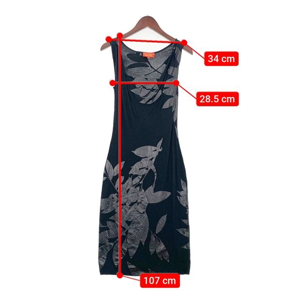 ヴィヴィアン　ノースリーブ　ワンピース Vivienne Westwood ヴィヴィアンウエストウッド ワンピース