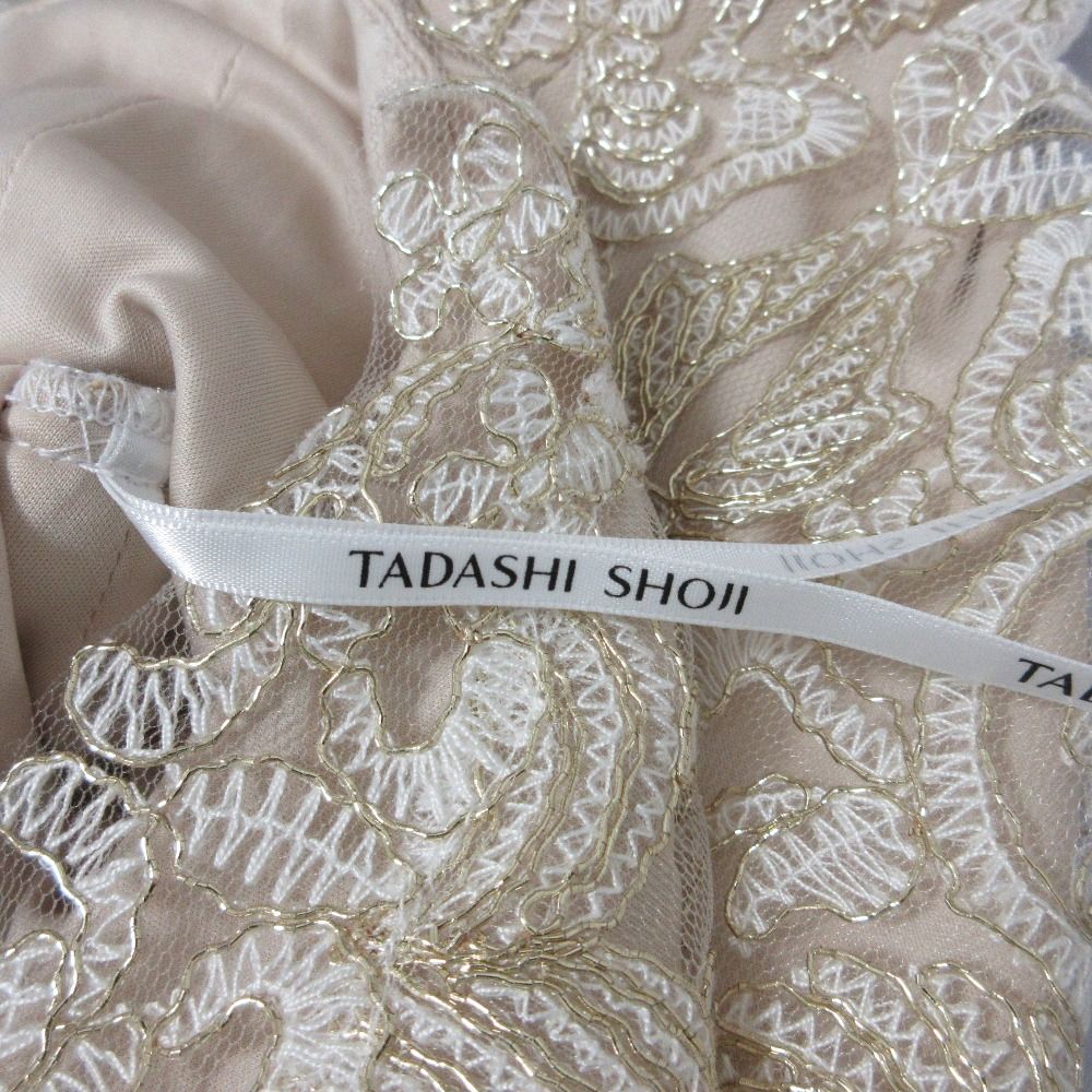 新品同様 TADASHI SHOJI タダシショージ コードレース ブラウス サイズ  