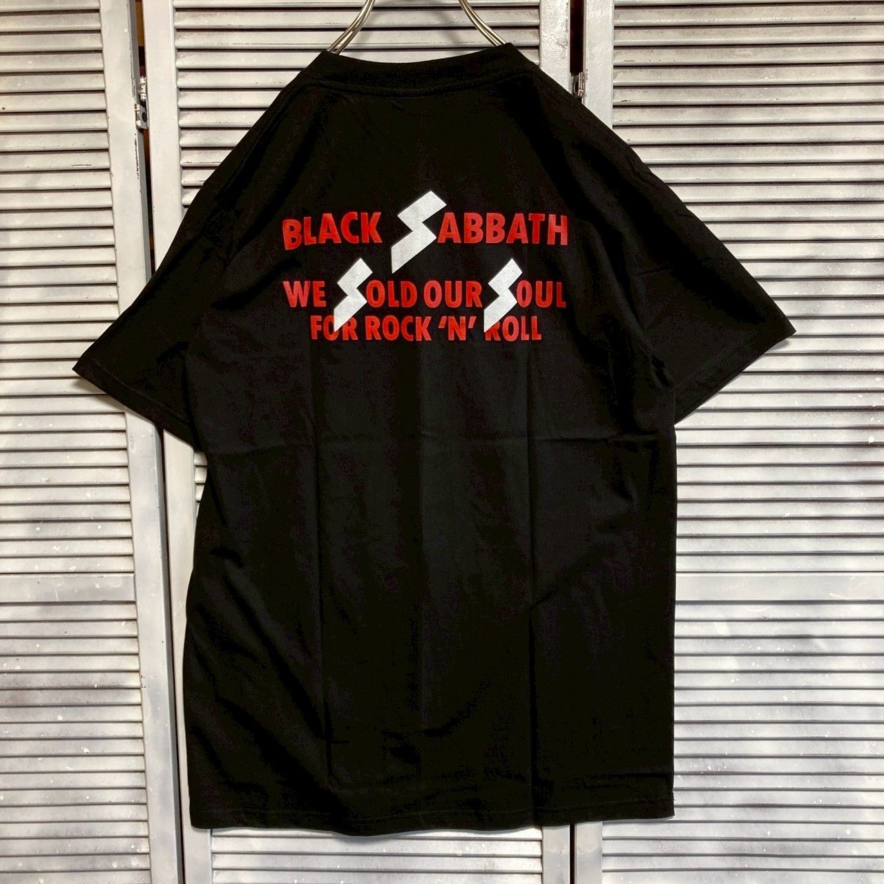 オジーオズボーン ブラックサバス Tシャツ 古着 AZKG バンド Tシャツ 古着 黒 オジーオズボーン ブラックサバス