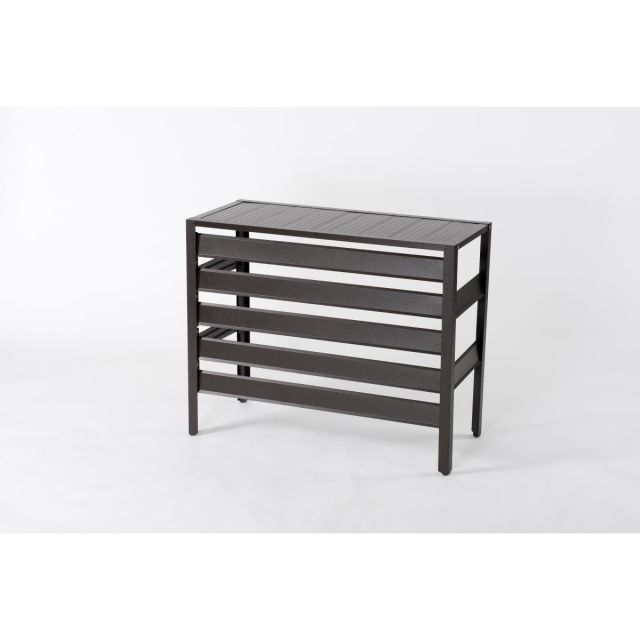 山善 YAMAZEN アルミ エアコン室外機カバー KAAC-90 DBR 室外機収納部内寸 幅83x奥行35x高さ71cm