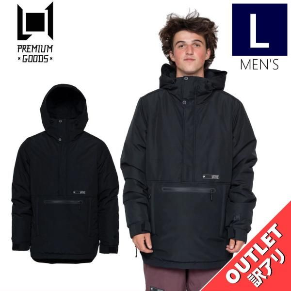 アウトレット】23-24 L1 AFTERSHOCK JKT BLACK Lサイズ メンズ