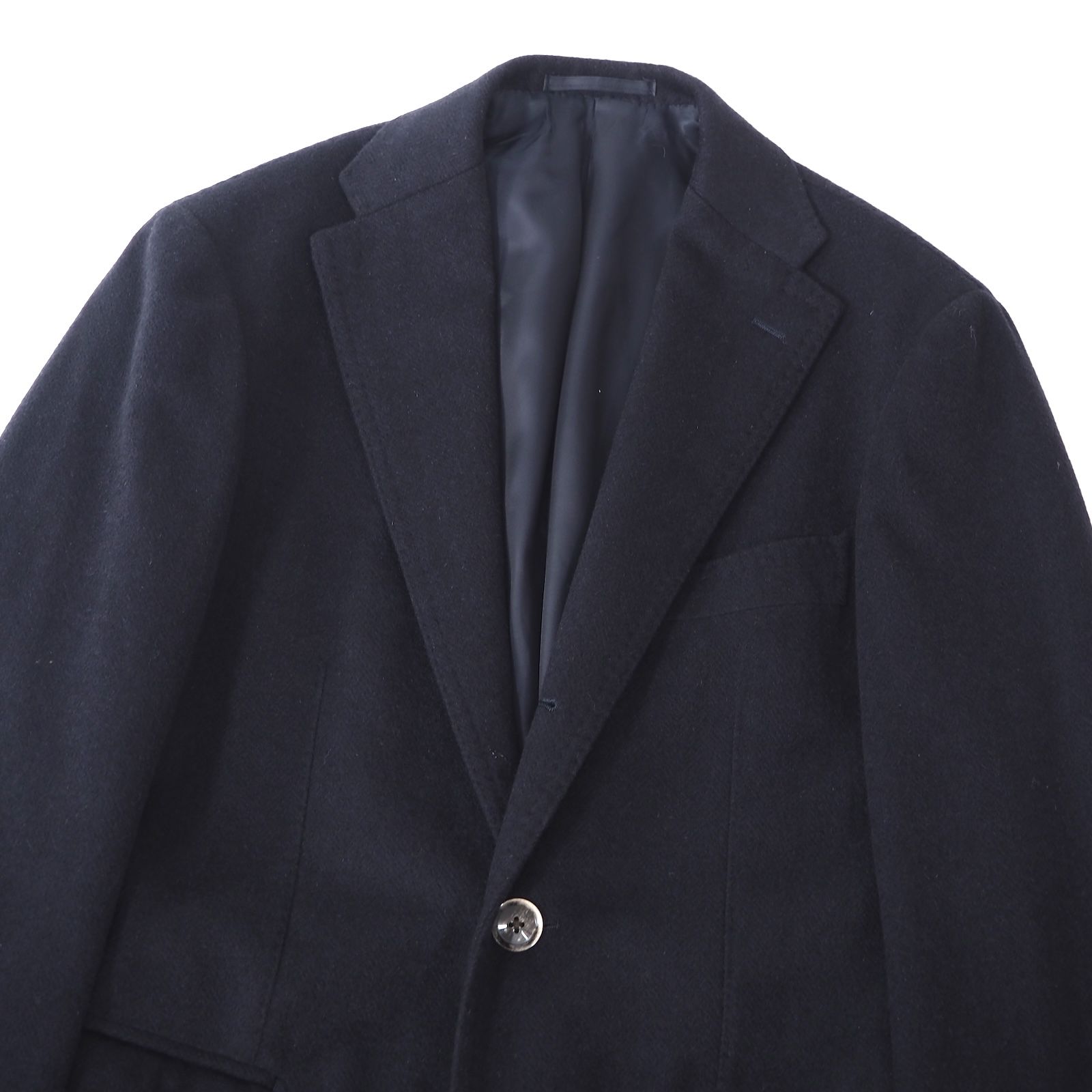 RING JACKET スーツ ダークネイビー スーパー160's ウール ネイビー