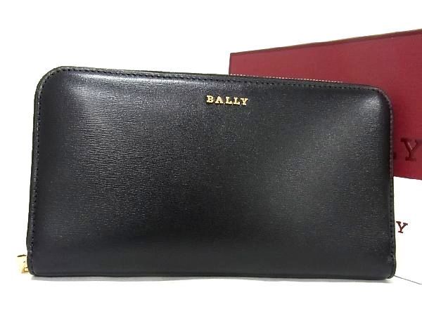 □新品□未使用□ BALLY バリー レザー ラウンドファスナー 長財布 