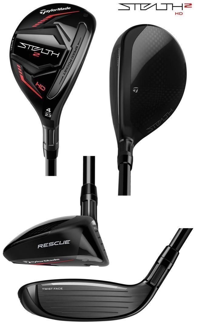 テーラーメイド　ステルス　4 レスキュー※詳細は画像にて 新品・未使用】テーラーメイド ステルス2 HD レスキュー 4
