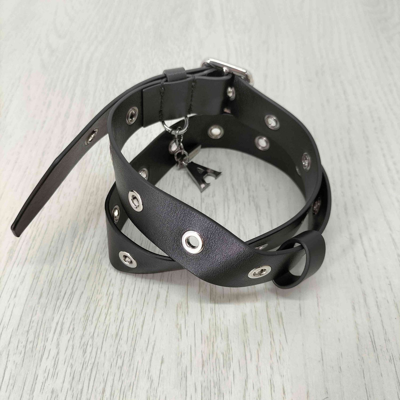 ALYX 9SM チョーカーネックレス LEATHER DET ALYX 9SM チョーカーネックレス LEATHER DET