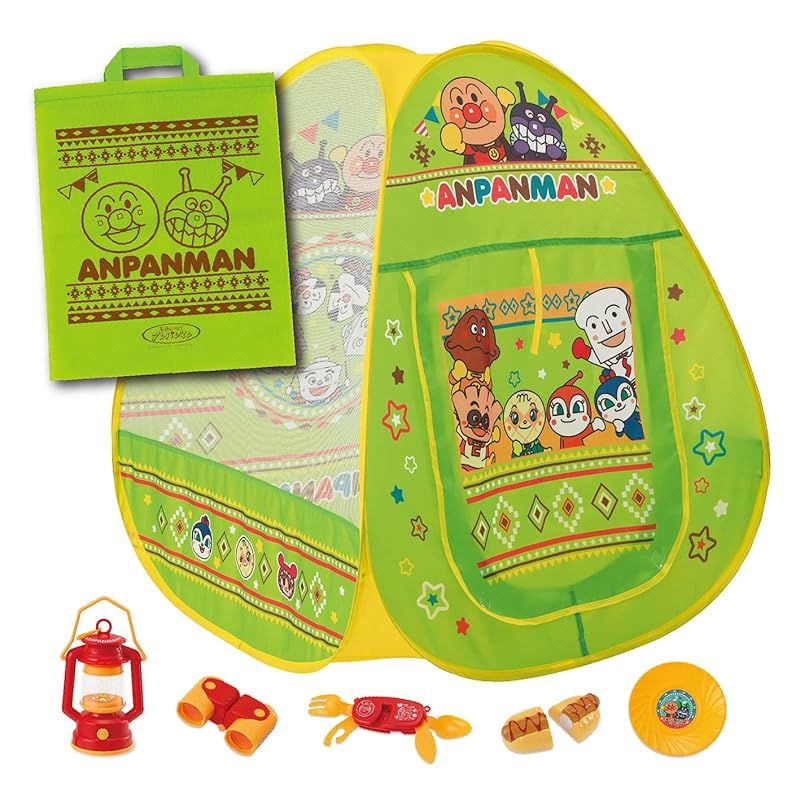 ジョイパレット JOYPALETTE アンパンマン わくわくアウトドア気分 アンパンマンのおうちキャンプセット 男女子両用