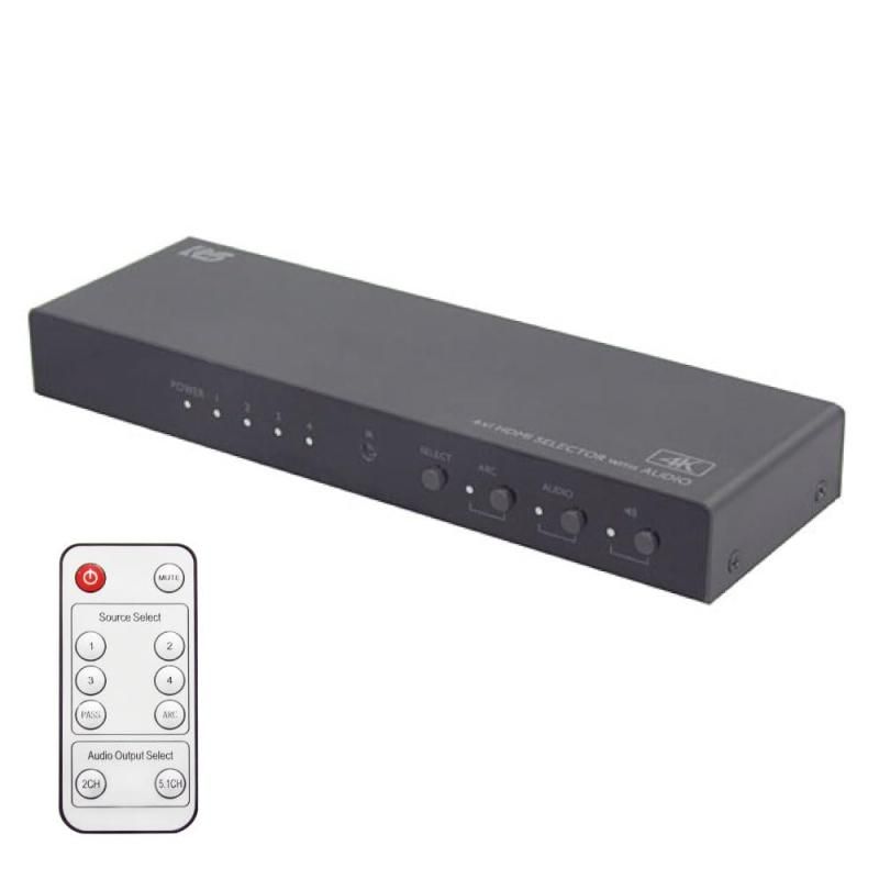 HDMI セレクター 4K 60Hz 音声分離 RS-HDSW41A-4K HDMI 切替器 音声分離 HDMI セレクター PS5 120Hz HDMI 切替器 自動 4K HDMI 切替器 4K