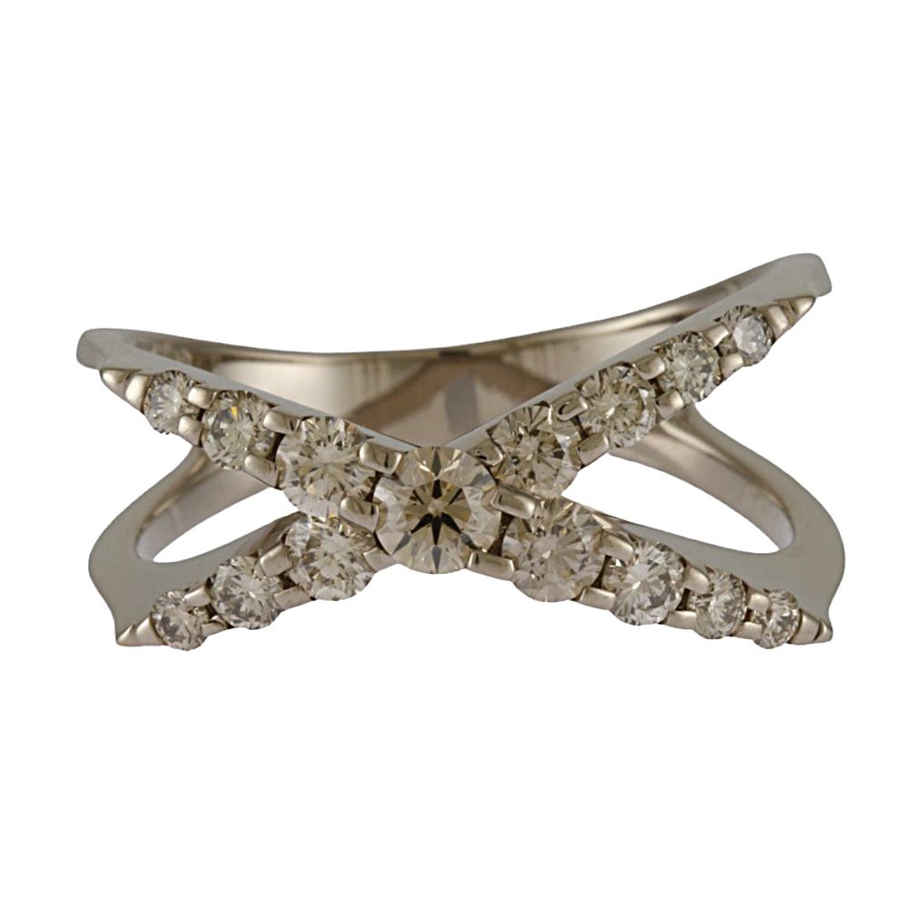 カシケイ ネイキッド リング 指輪 22号 18金 K18ゴールド ブラウン