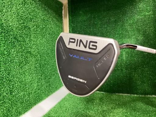 ピン VAULT BERGEN シルバー 33インチ パター PT スチール フレックスその他 メンズ 男性用 右利き 右用 Cランク ゴルフクラブ