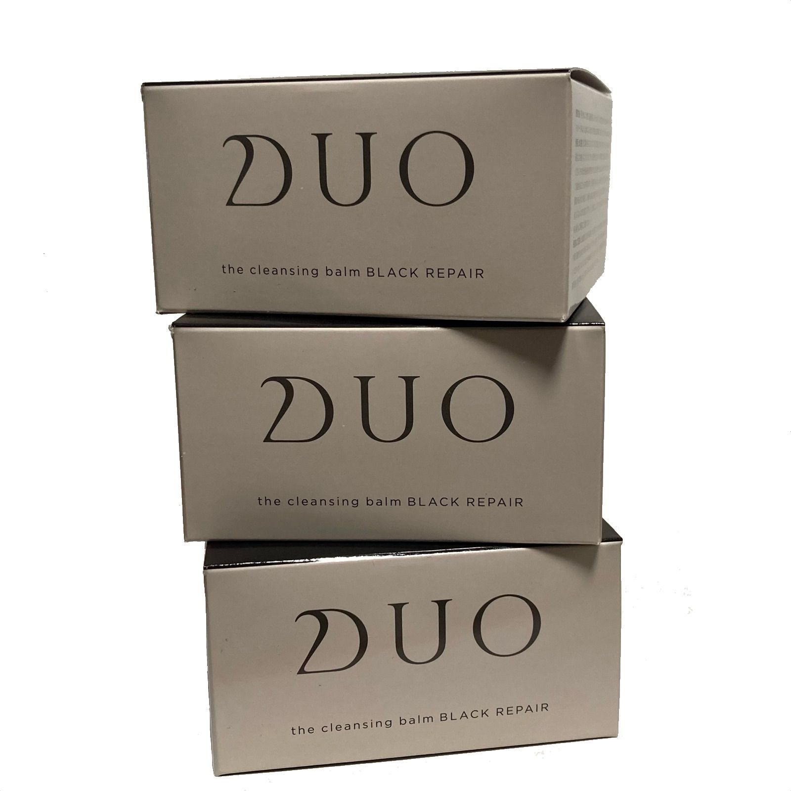 【新品未開封】DUO クレンジングバーム ブラックリペア 90g 3個セット DUO デュオ ザ クレンジングバームブラックリペア 90g 3個セット