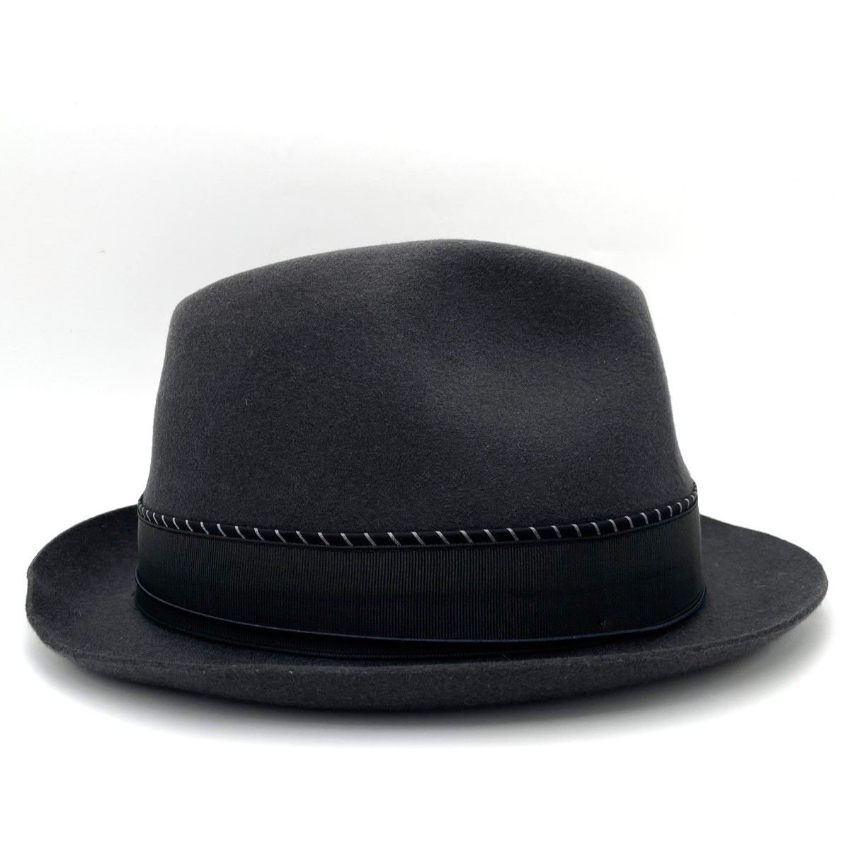 K629】Borsalino(ボルサリーノ)/ビーバー/ファーフェルトハット /59