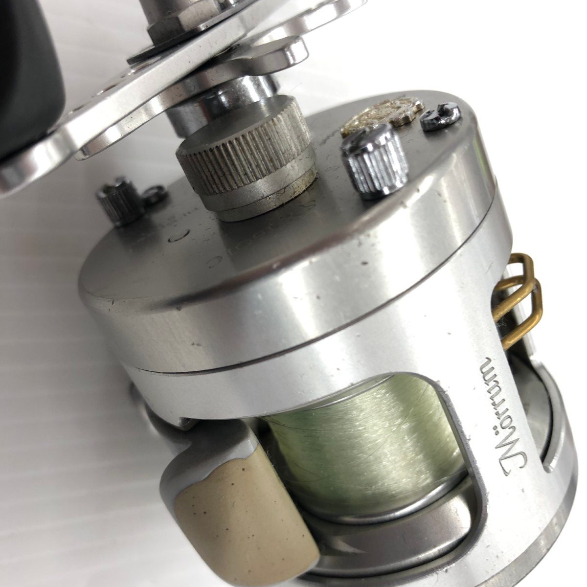 σσ【中古】Abu Garcia アブガルシア ベイトリール モラム キズ有 程度B 替スプール付 SX1601C やや傷や汚れあり σσ【中古】Abu Garcia アブガルシア ベイトリール モラム キズ有