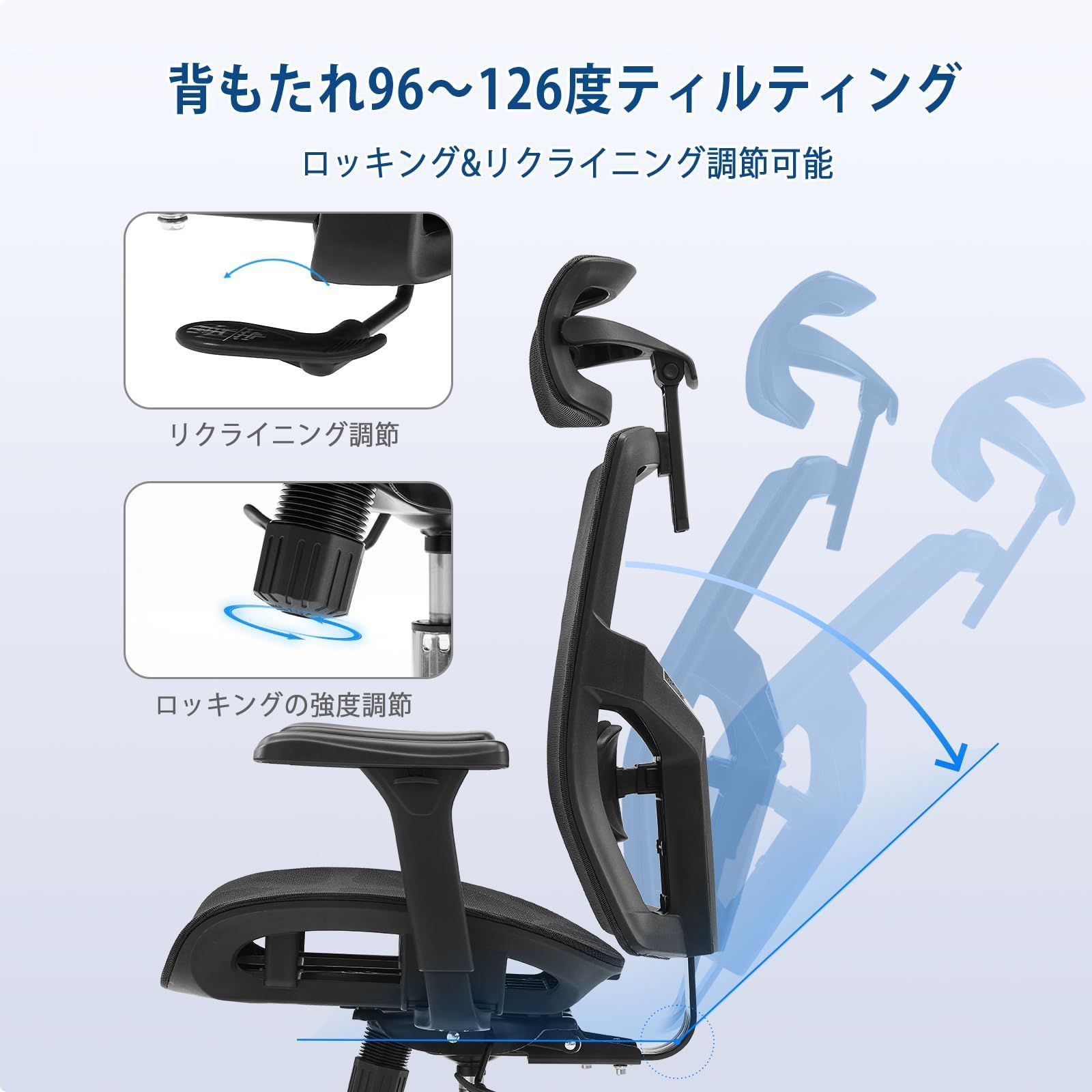 テレワーク 3Dヘッドレスト