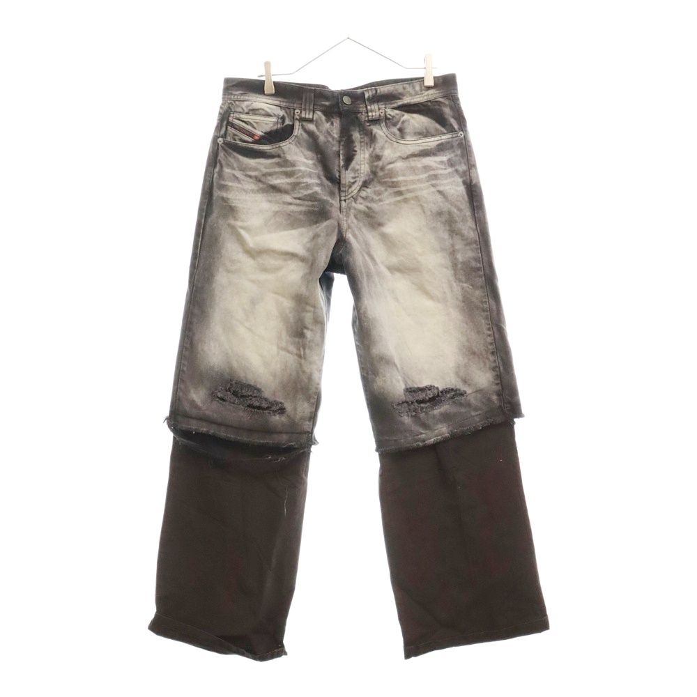 DIESEL (ディーゼル) P-HANS 5-Pocket Pants With Layered Leg 5 