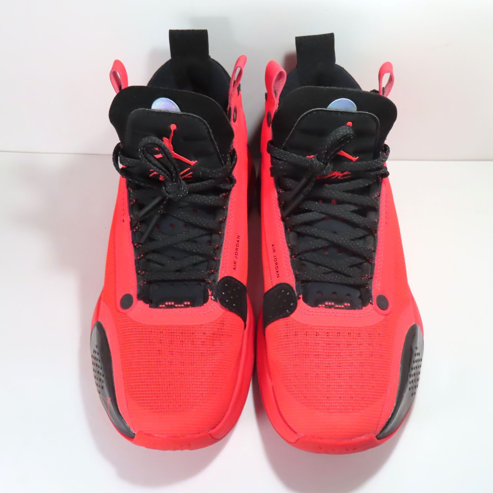 美品 NIKE AIR JORDAN 34 XXXiV PF ナイキ エアジョーダン 34 INFRARED 23 26cm シューズ スニーカー 赤 黒 インフラレッド メンズ