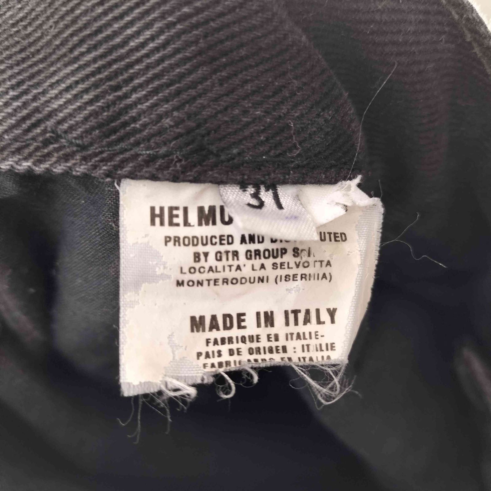 Helmut Lang 99aw 本人期　コーティングデニム 31 ヘルムートラング HELMUT LANG 1999 Archive 本人期