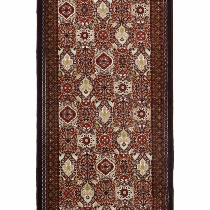 パレスタイル 廊下敷きマット 抗菌防臭 吸水速乾 65×540cm ブラウン