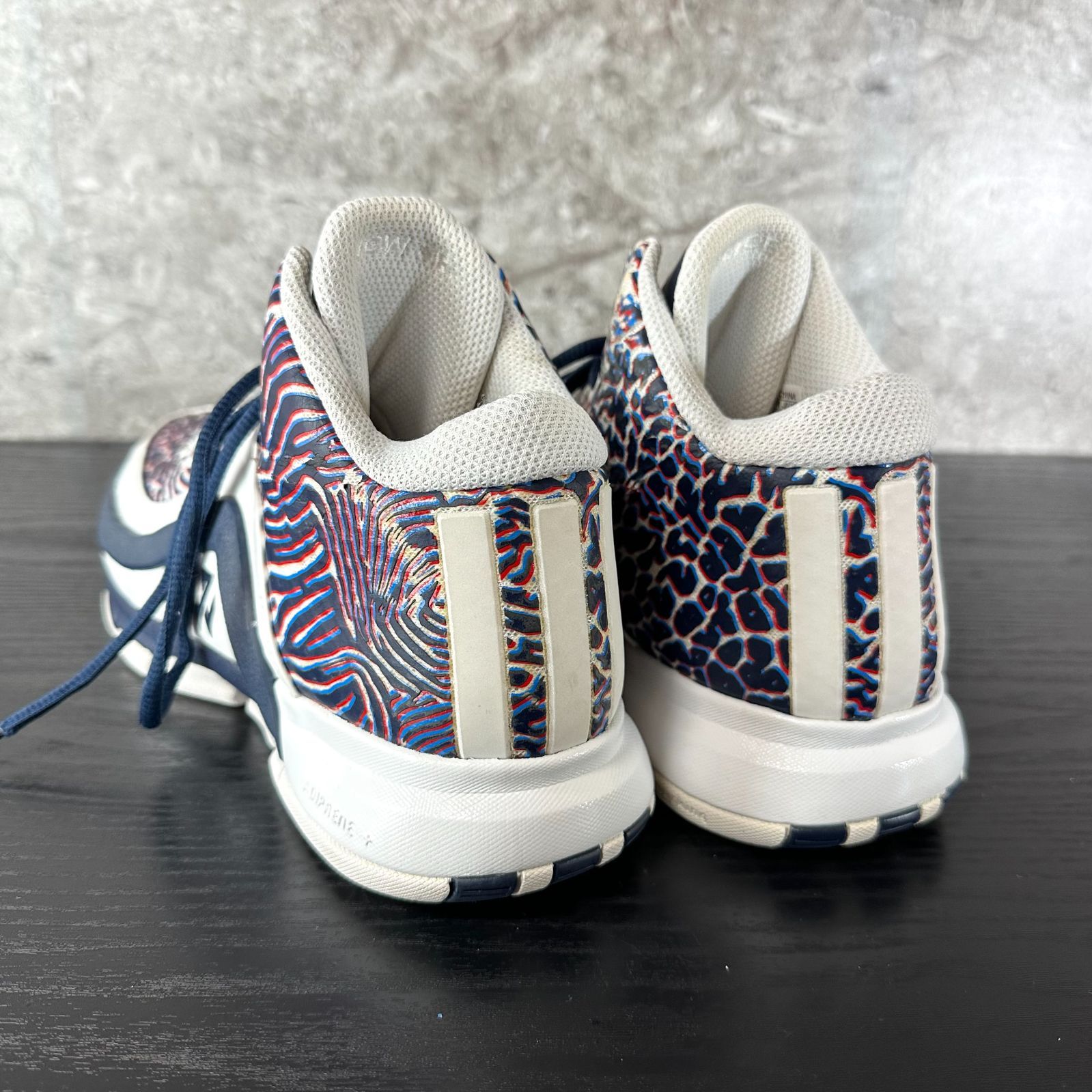 S270 美品 adidas アディダス J WALL 2 ジョンウォール2 ハイカット 