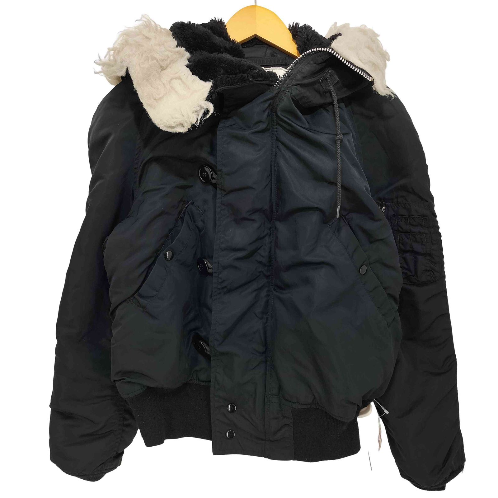 ALPHA INDUSTRIES n2b silver USA製 80-90s Other Designers 🔥RARE