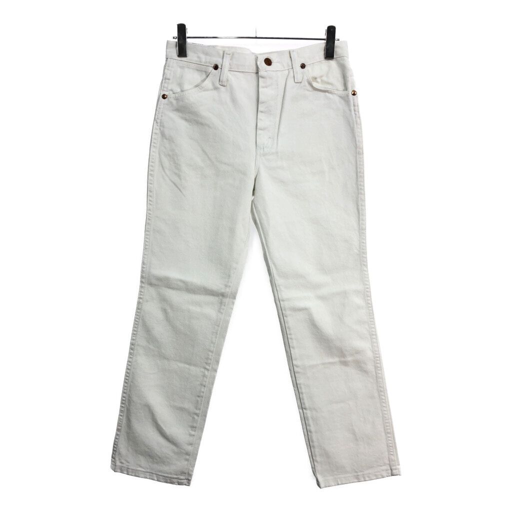 Wrangler ラングラー 936 デニムパンツ ホワイト メンズ W31 L30 古着 U2938