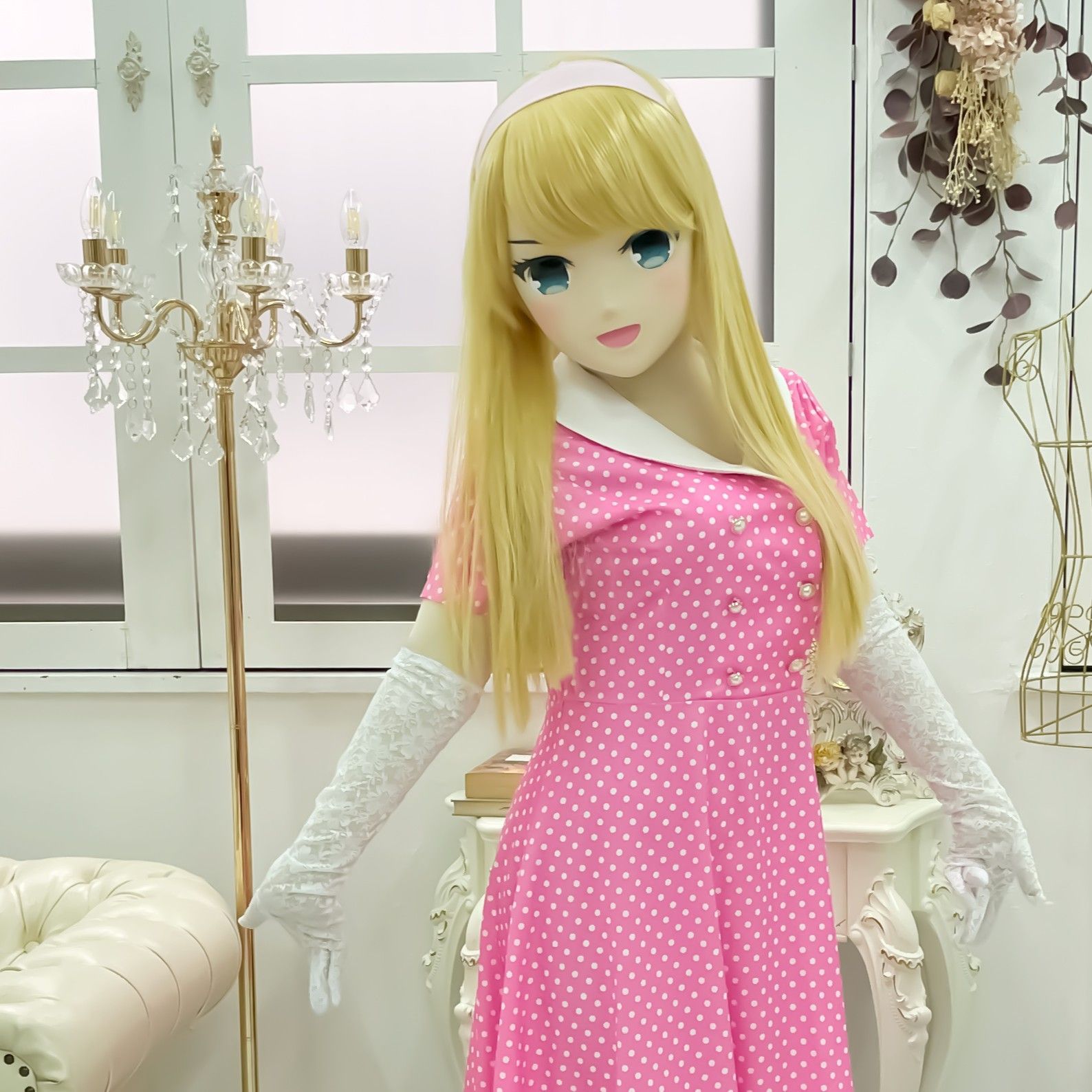 KAWAII EX-102 コスプレ アニメマスク 仮装 着ぐるみ むにむに