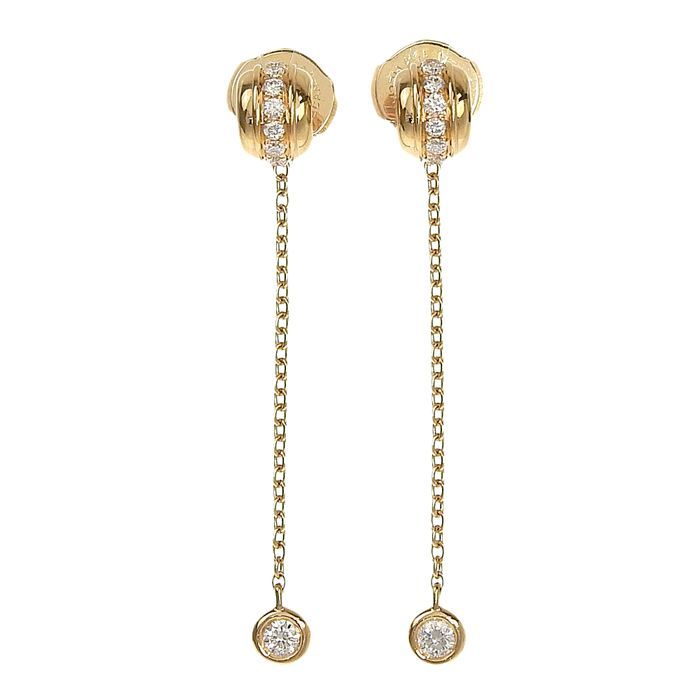 PIAGET ピアジェ ポセション ダイヤ ピアス G38PY800 K18YG 750