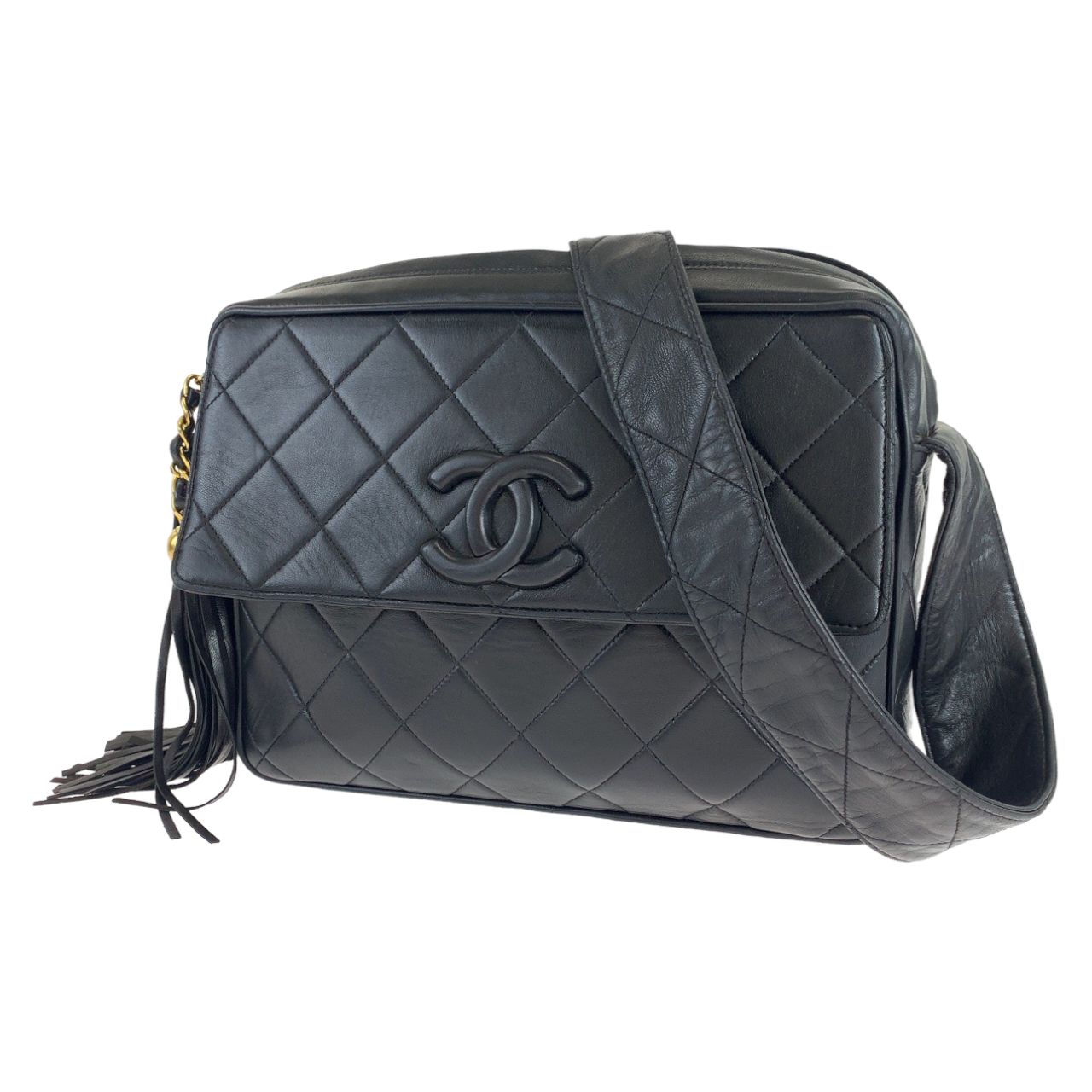 CHANEL シャネル ヴィンテージ マトラッセ フリンジ ココマーク