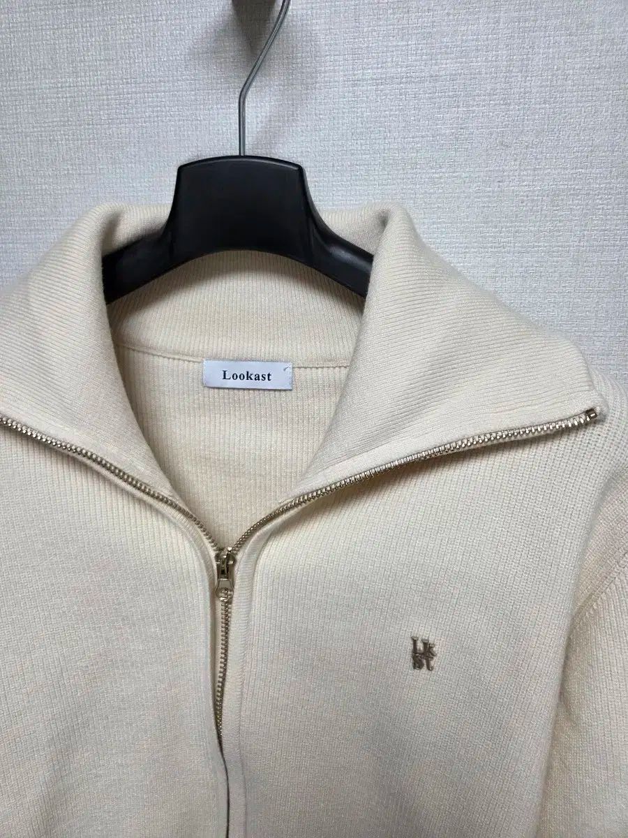  LOOKAST カリー ジップアップ ニット カーディガン 長袖 カーディガン ボレロ アンサンブル