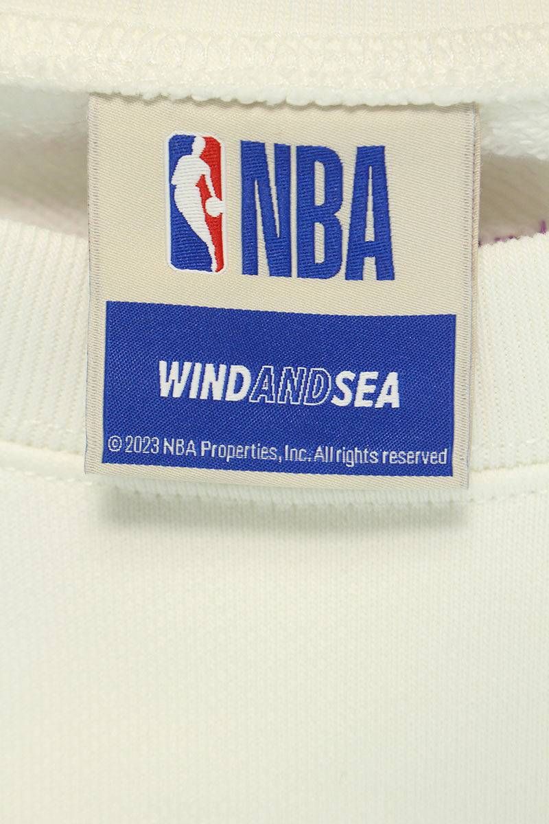 ウィンダンシー  WDS-C-NBAPO-Q4-02 NBAレイカーズプレイオフクルーネックスウェット メンズ XL