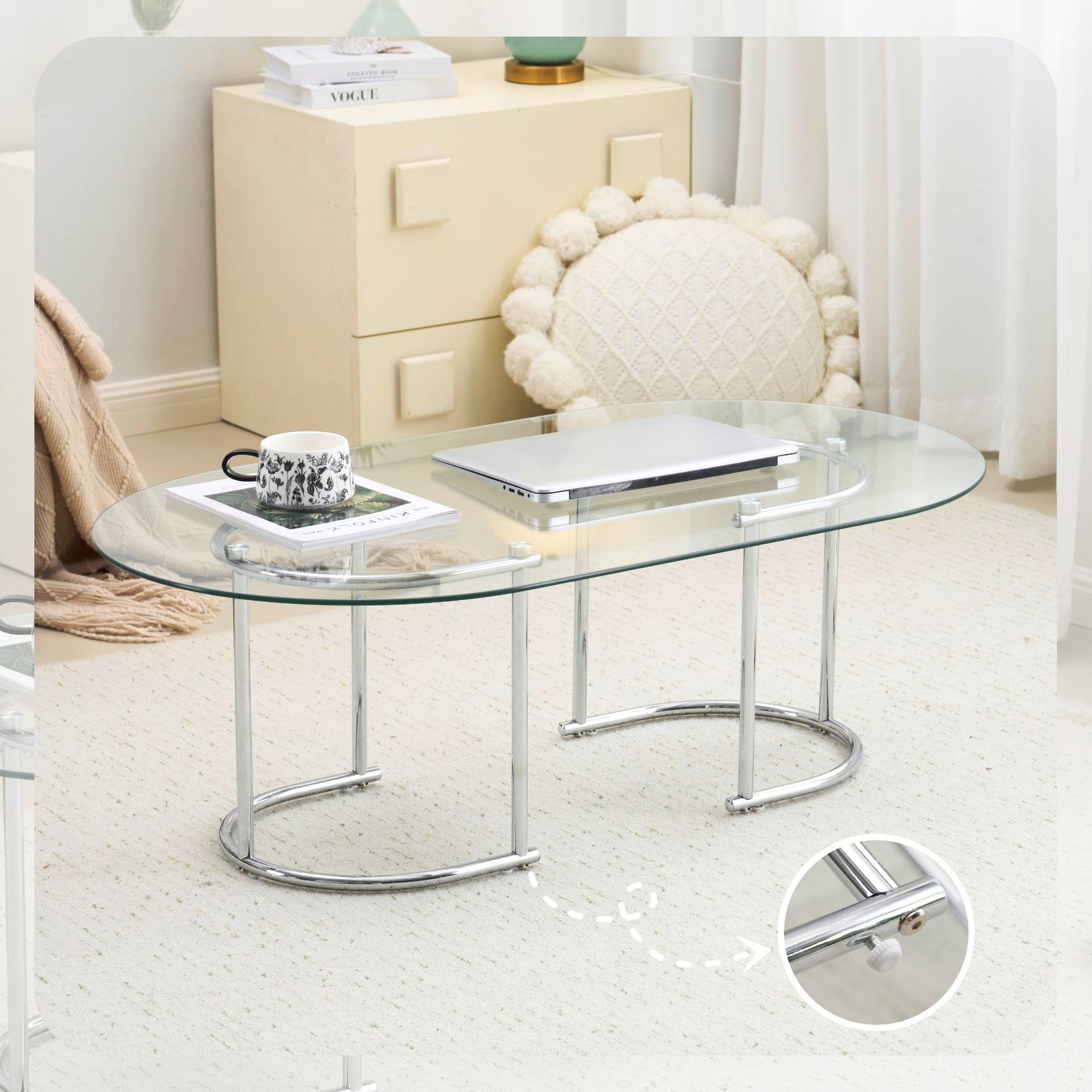 曲木×ガラス センターテーブル 約90×45×37cm 楽天市場】ローテーブル