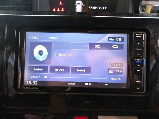 ダイハツ 純正ナビ カーナビ NMZK-W68D 2017年 簡易チェックのみ BRIGHTFACE_UK