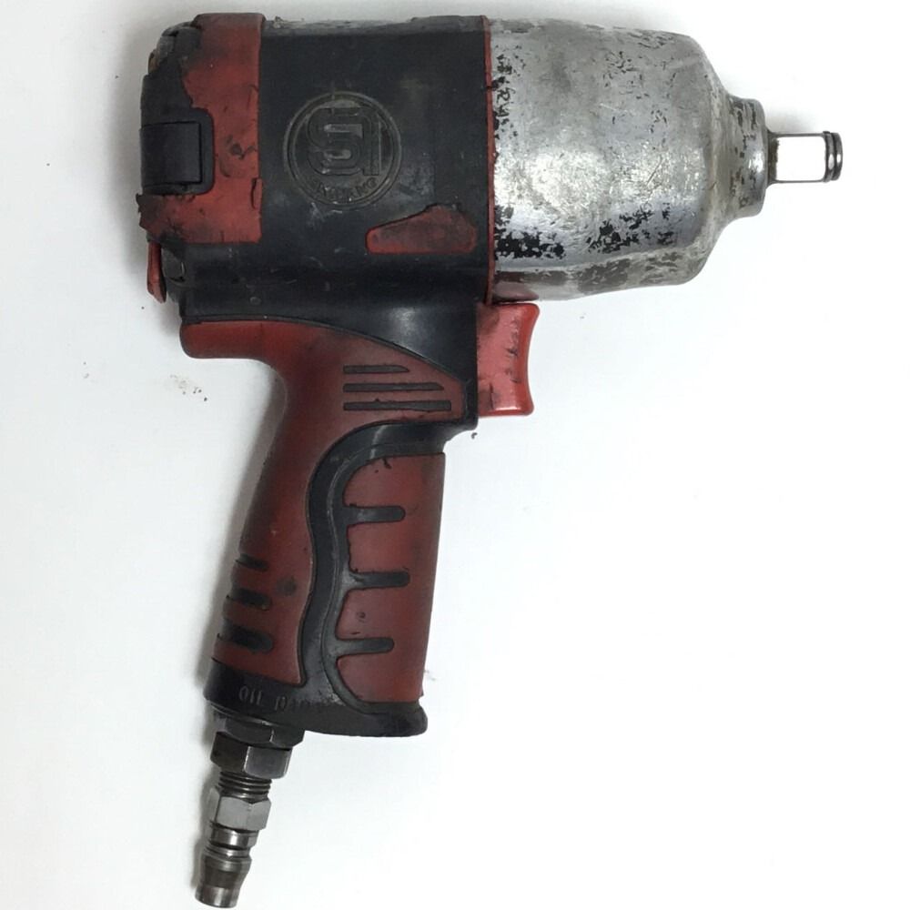 ΘΘ信濃機販 エアインパクトレンチ 常圧 ブラック×レッド