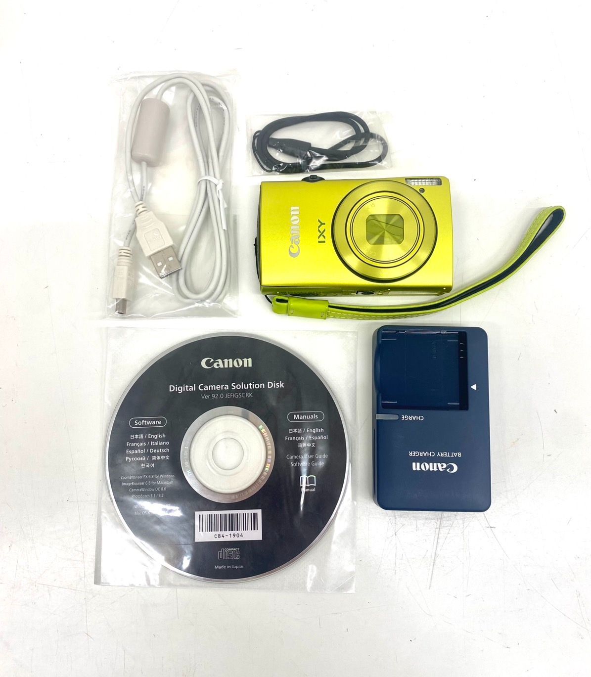 中古品】CANON キャノン IXY 600F PC-1676 デジタルコンパクトカメラ