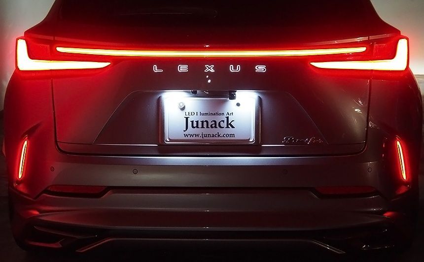 M s レクサス 20系 NX NX250 NX350 NX350h NX450h 2021.11- Junack LEDZARD リ ザード ダクトイルミネーション 左右 ジュナック 社外 パーツ 部品 カスタム 20NX LZR-DI-L1R